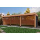 Overkapping Deluxe Dubbelwandig 900cm x 300cm
