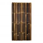 Bamboe schutting Giga - 90x180 cm - Donkerbruin
