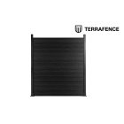 Terrafence Composiet schutting pakket Nordic Black Houtnerf