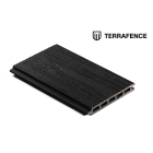 Terrafence Nordic Black houtnerf plank 175cm