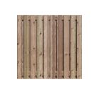 Grenen schutting scherm 21 planks 180cm x 180cm