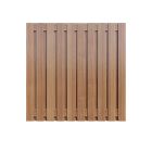 Hardhouten schutting scherm 21 planks 180cm x 180cm