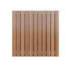 Hardhouten schutting scherm 23 planks 180cm x 180cm