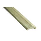 Grenen afdeklat piramide 3.4 x 8.4 x 180cm