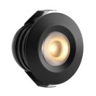 Losse ledspots kleur zwart AB - Warmwit