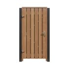 Hardhouten tuinpoort 195cm hoog incl. kozijn, slot en bevestigingsmateriaal