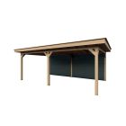 Overkapping Woodline 660cm x 330cm