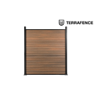 Terrafence Composiet schutting Pakket Teak Rhombus