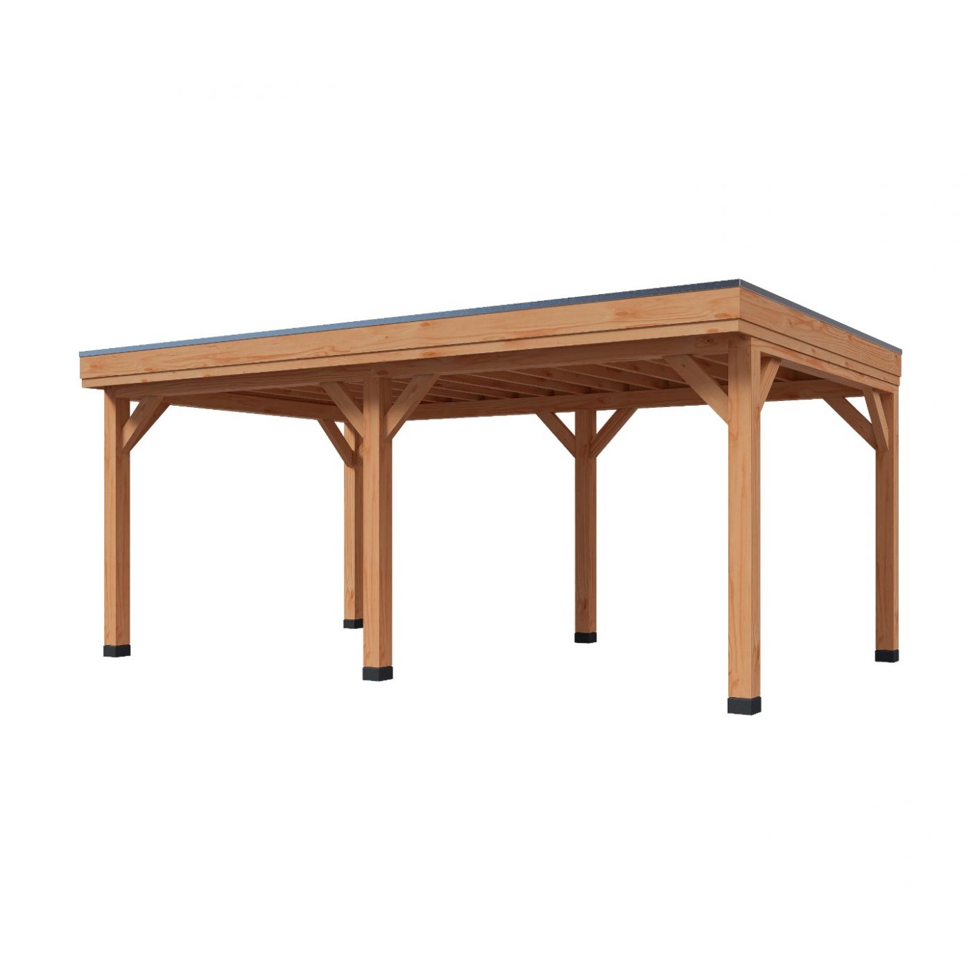 Overkapping DeLuxe Enkelwandig 600cm x 300cm