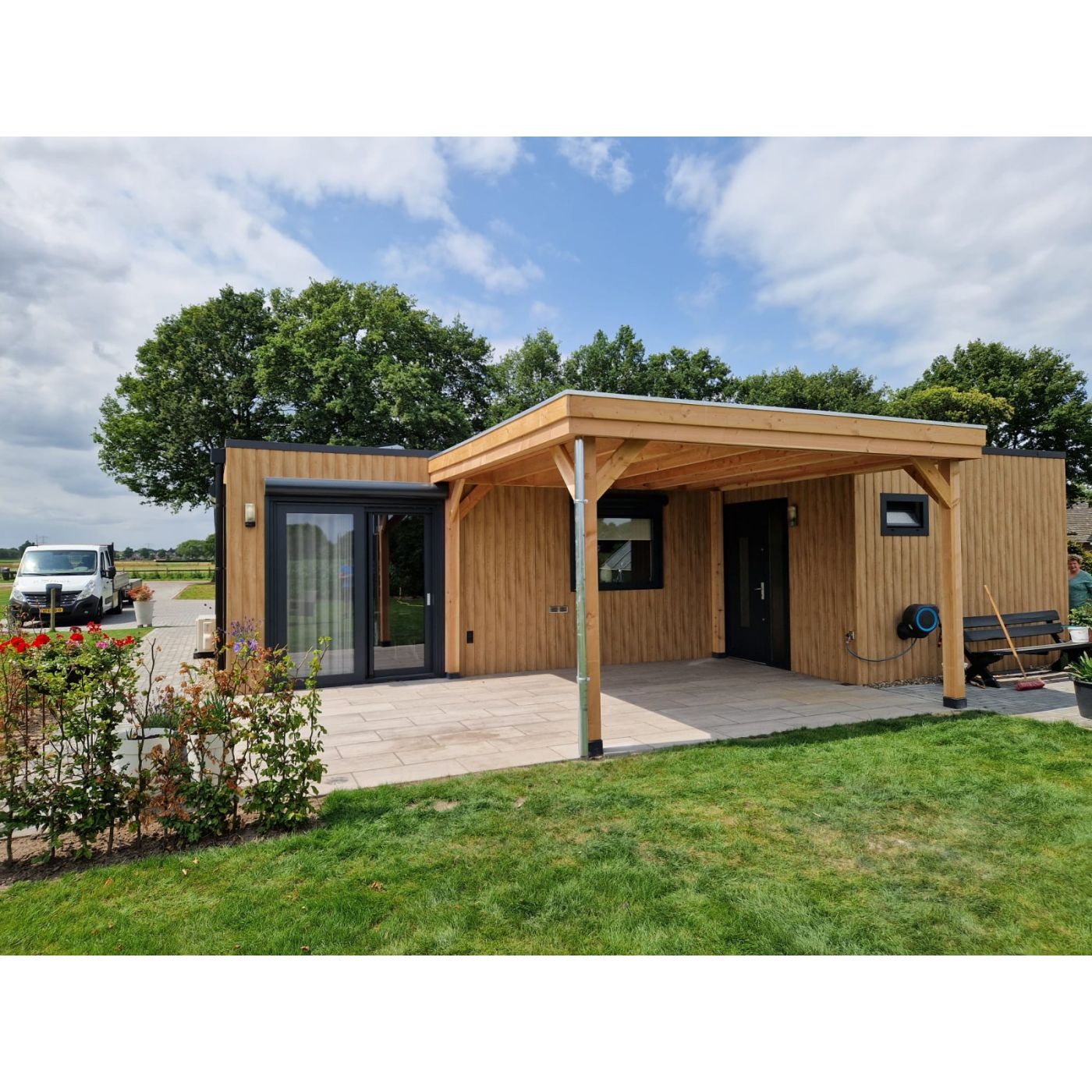 Aanbouw Overkapping Comfort 500cm x 300cm