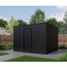Composiet schuur 350cm x 350cm Rhombus Black