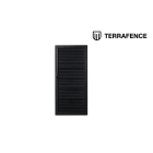 Terrafence Nordic Black Rhombus tuinpoort 90cm breed