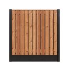 Hout/Beton schutting pakket Douglas 23 planks