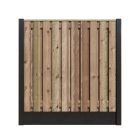 Hout/Beton schutting pakket Grenen 21 planks