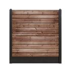Hout/Beton schutting pakket Nobifix 23 planks