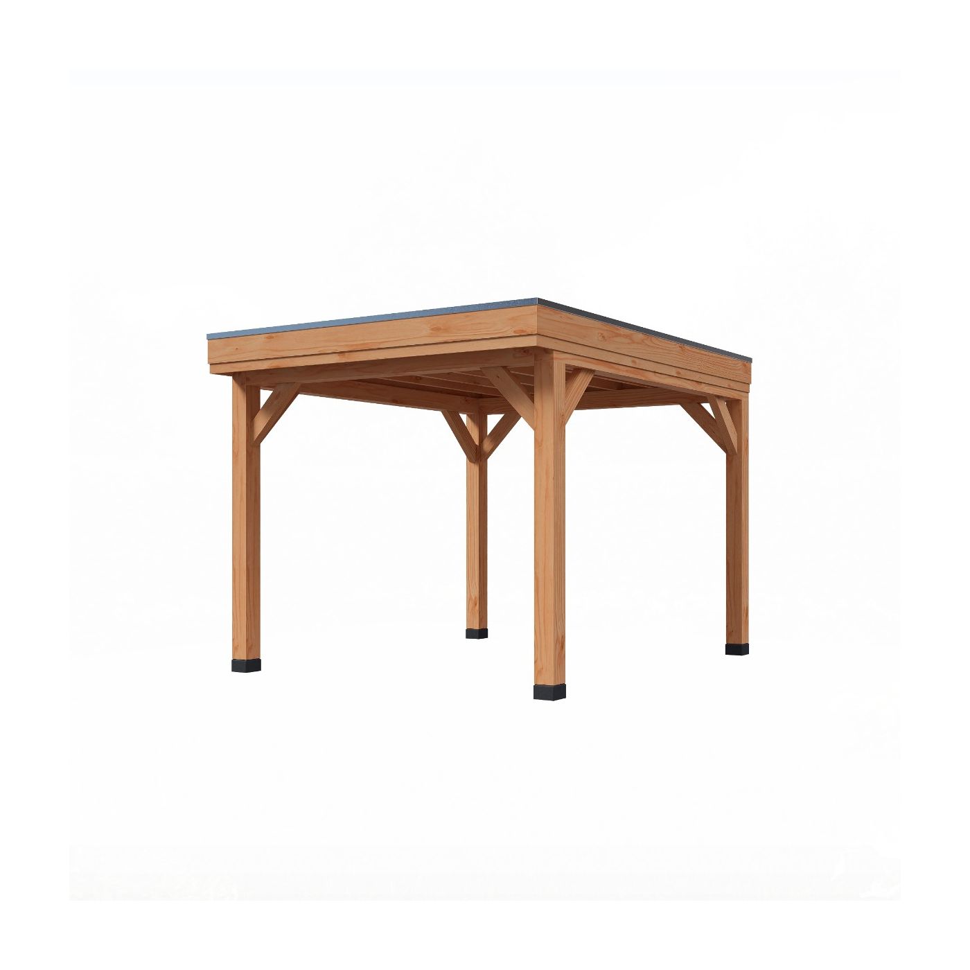 Overkapping DeLuxe Enkelwandig 300cm x 300cm