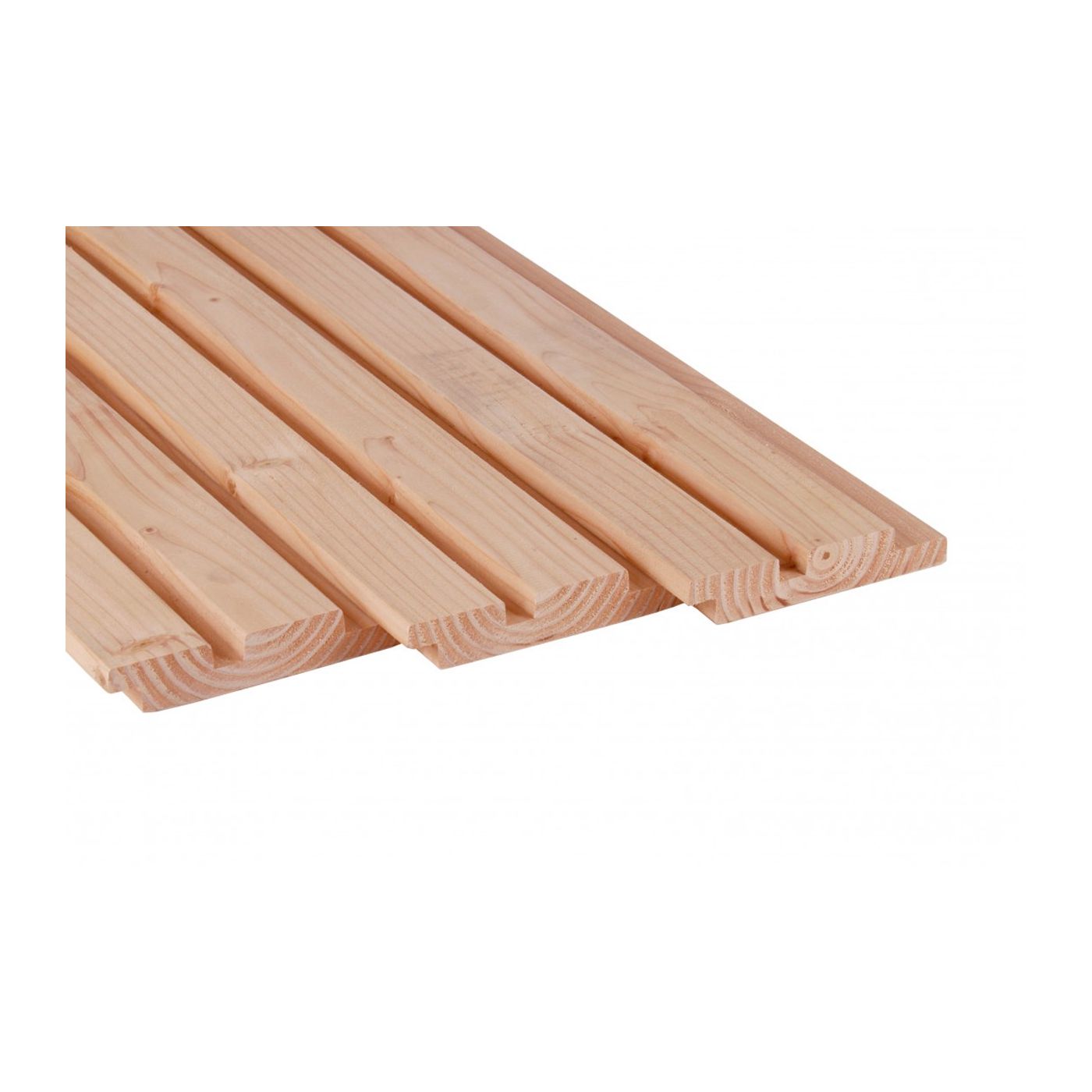 Douglas geschaafd rhombusprofiel 2,7 x 14,5 x 500 cm, onbehandeld
