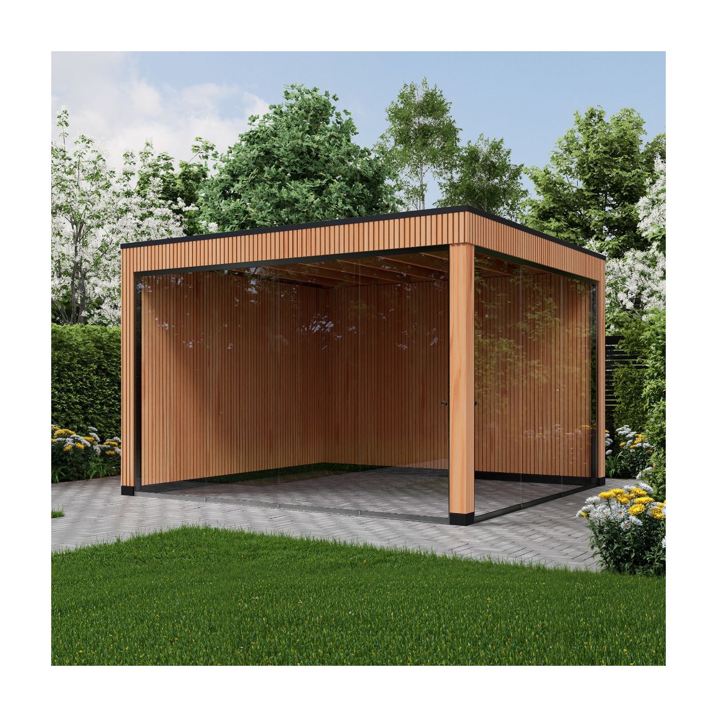 Douglas Overkapping Elegance 400cm x 350cm