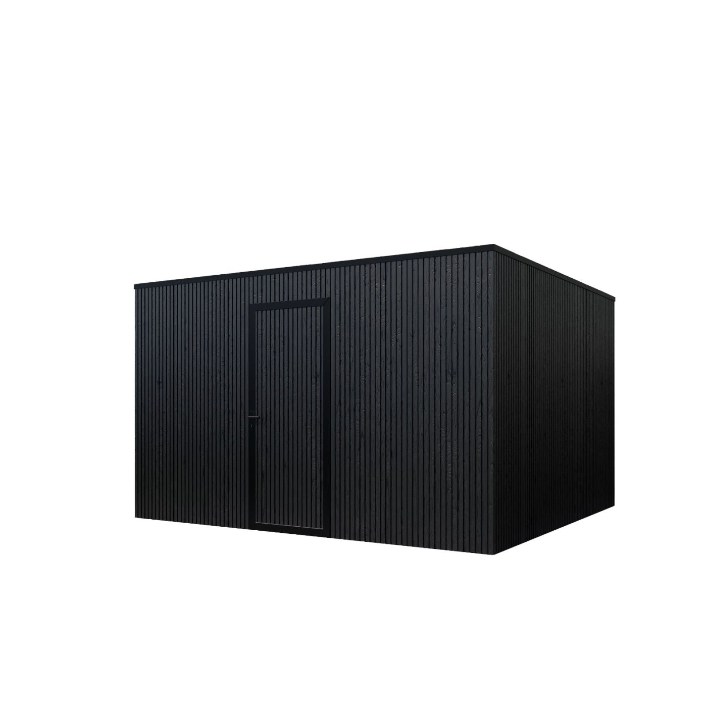 Composiet schuur 400cm x 350cm Rhombus Black