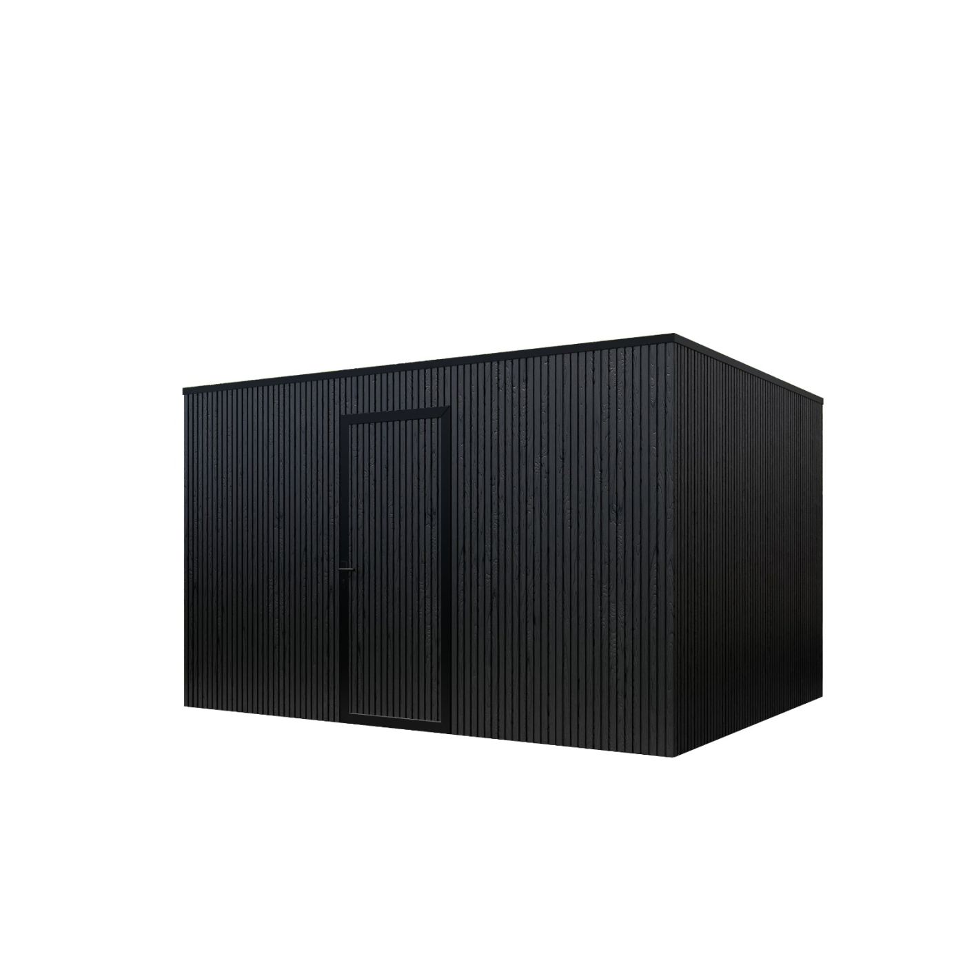 Composiet schuur 400cm x 300cm Rhombus Black
