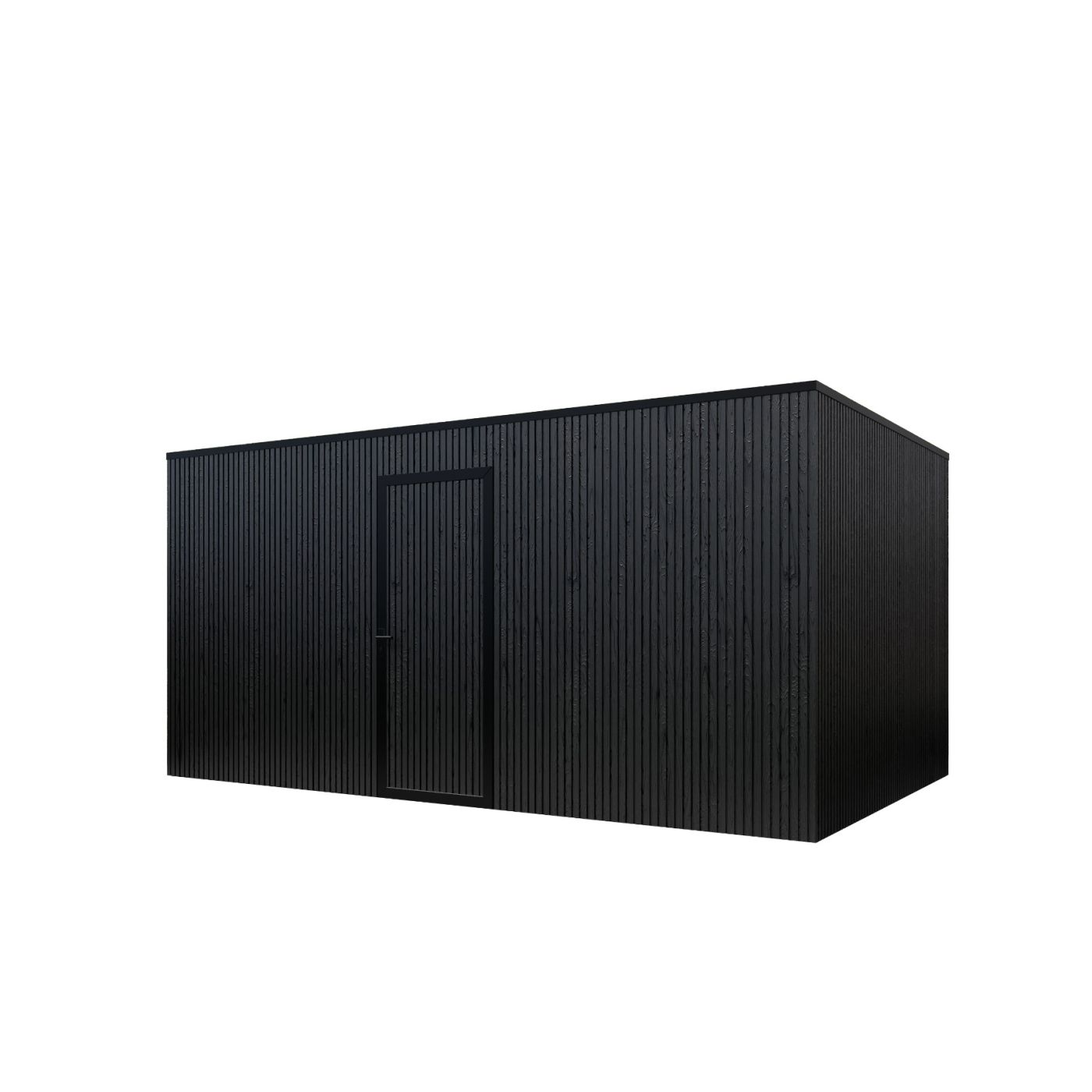 Composiet schuur 500cm x 300cm Rhombus Black