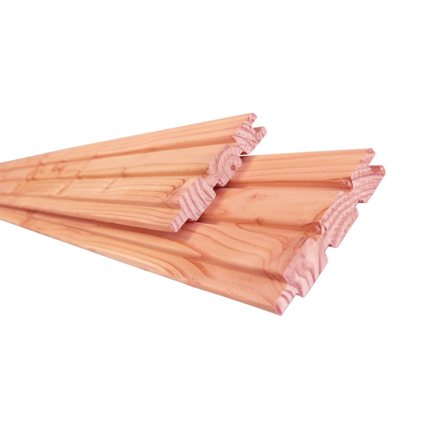 Douglas geschaafd 2-zijdig triple profielplank, 2,7 x 14,5 x 224 cm, onbehandeld