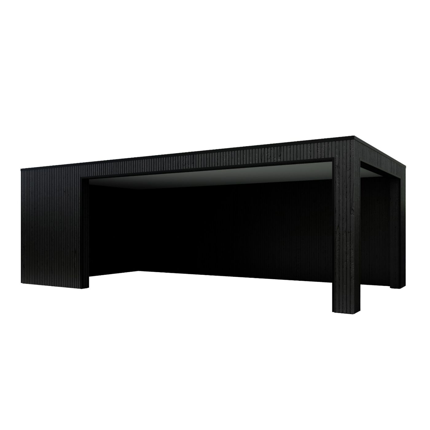 Composiet Overkapping Rhombus Nordic Black 700cm x 370cm (500-200)
