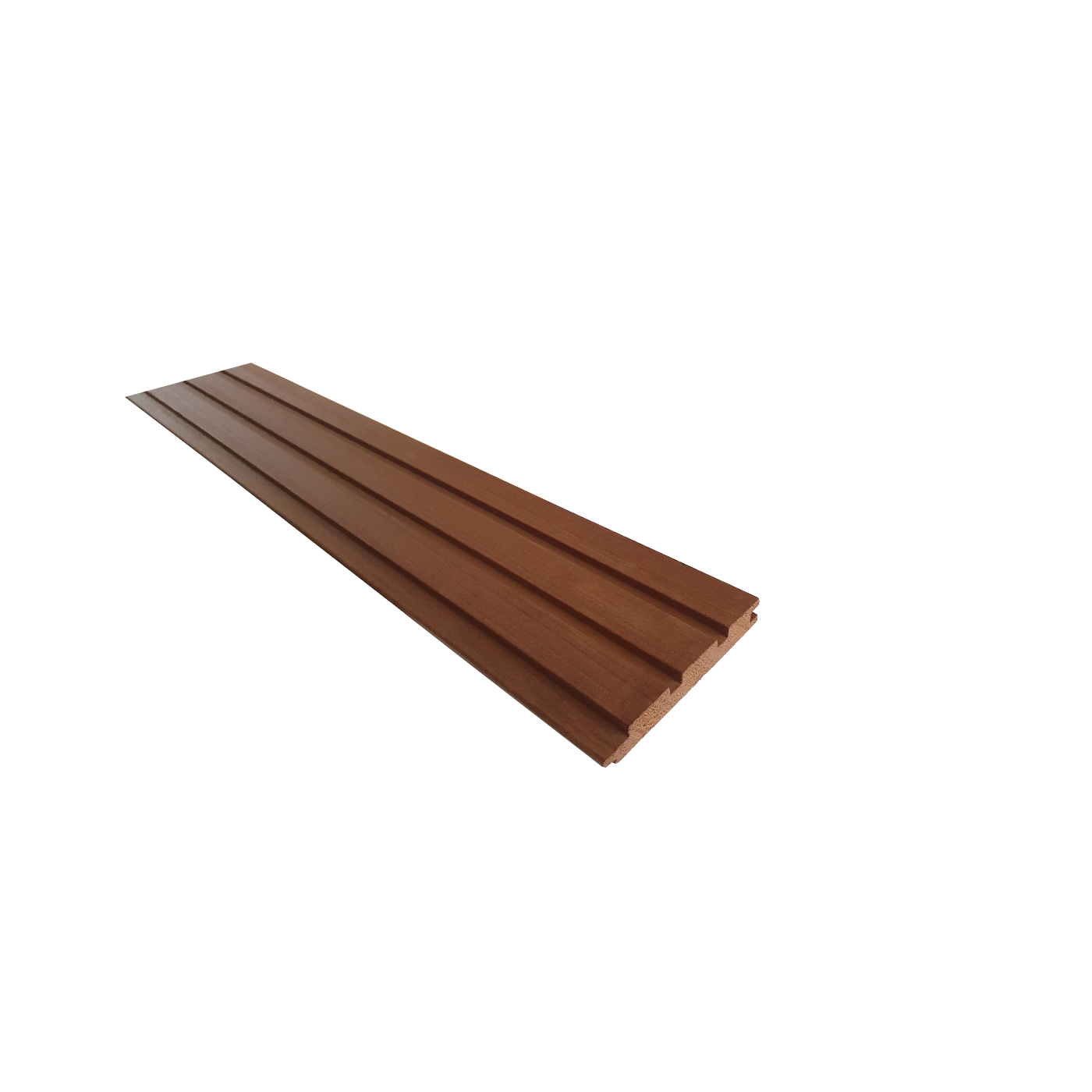 Thermovision Ayous geschaafd triple profiel 2 x 14 x 305 cm, thermisch gemodificeerd, pak a 4 stuks
