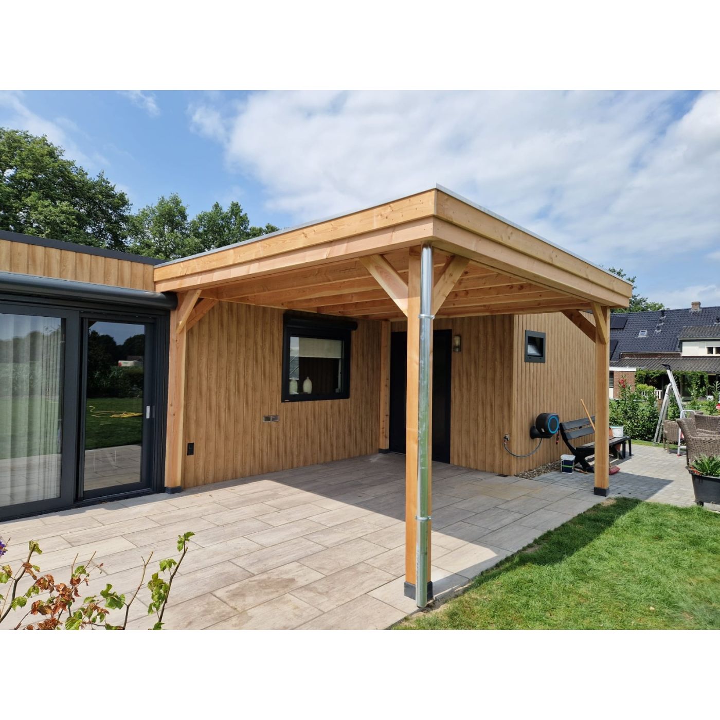 Aanbouw Overkapping Comfort 800cm x 300cm