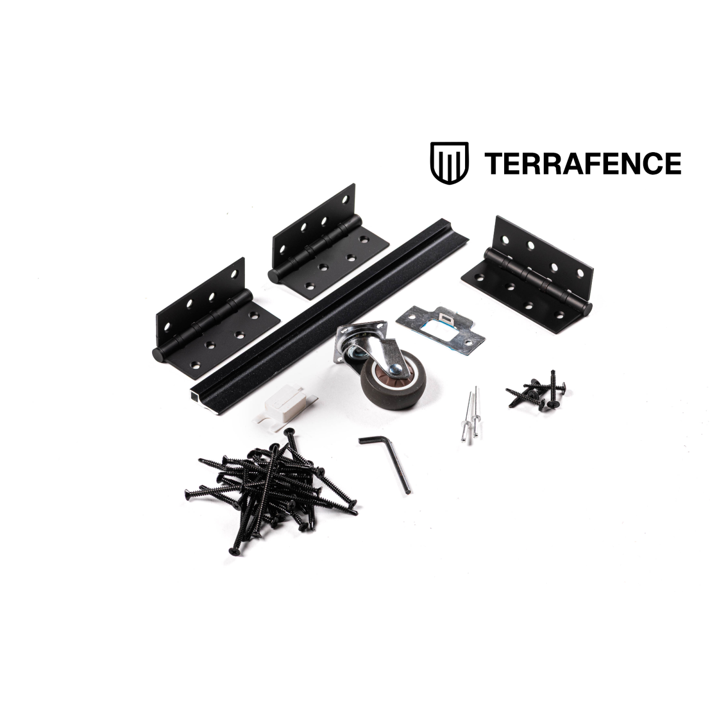 Terrafence Nordic Black Rhombus tuinpoort 90cm breed
