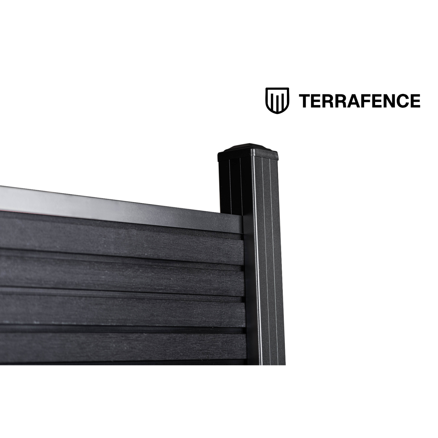 Terrafence Composiet schutting pakket Nordic Black Rhombus