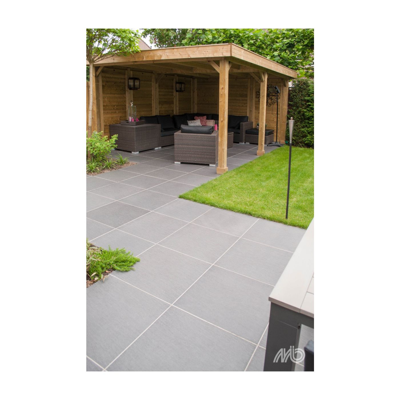 Ceramaxx Ardesia Nero 60x60x3cm