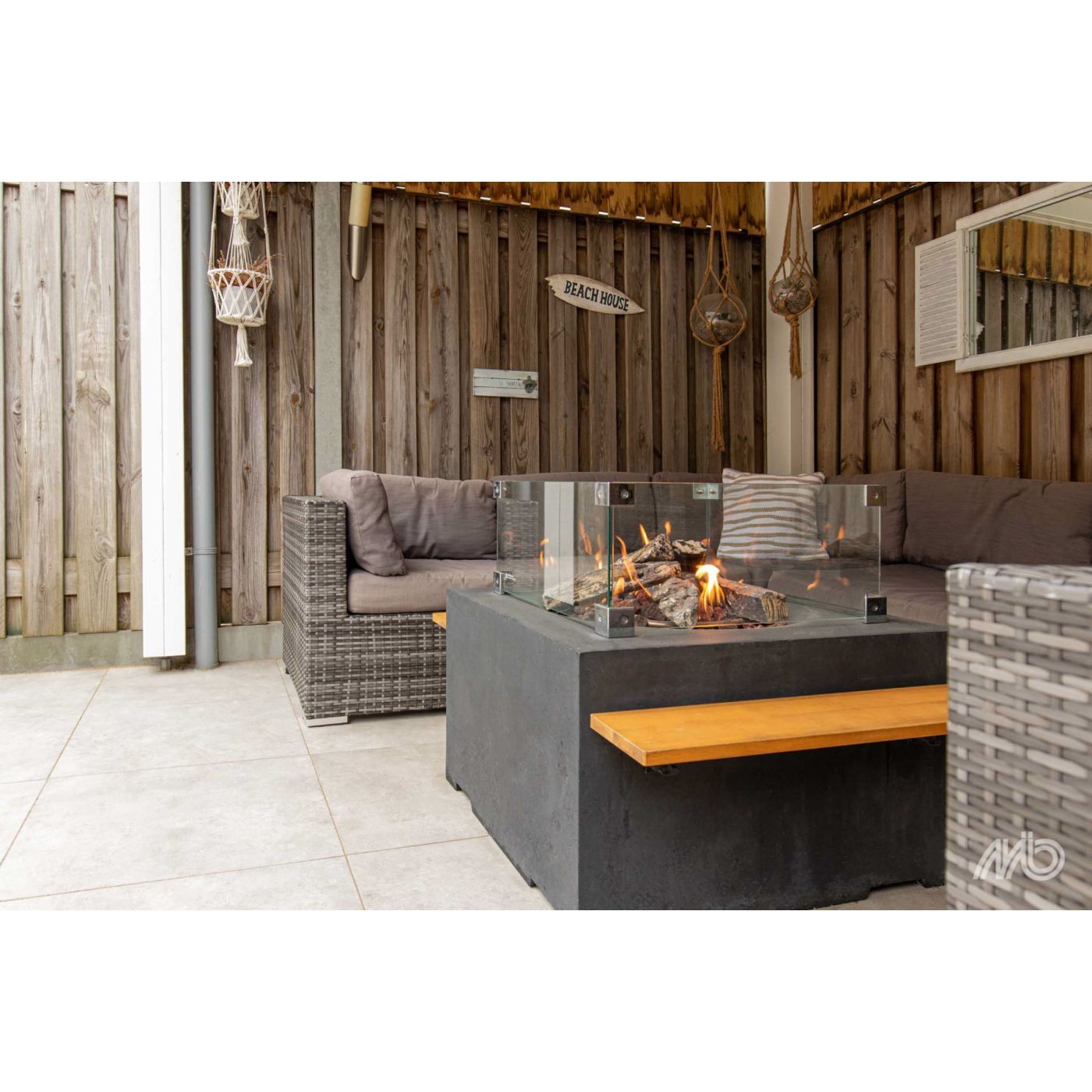 Ceramaxx Cimenti Clay Smoke 60x60x3cm