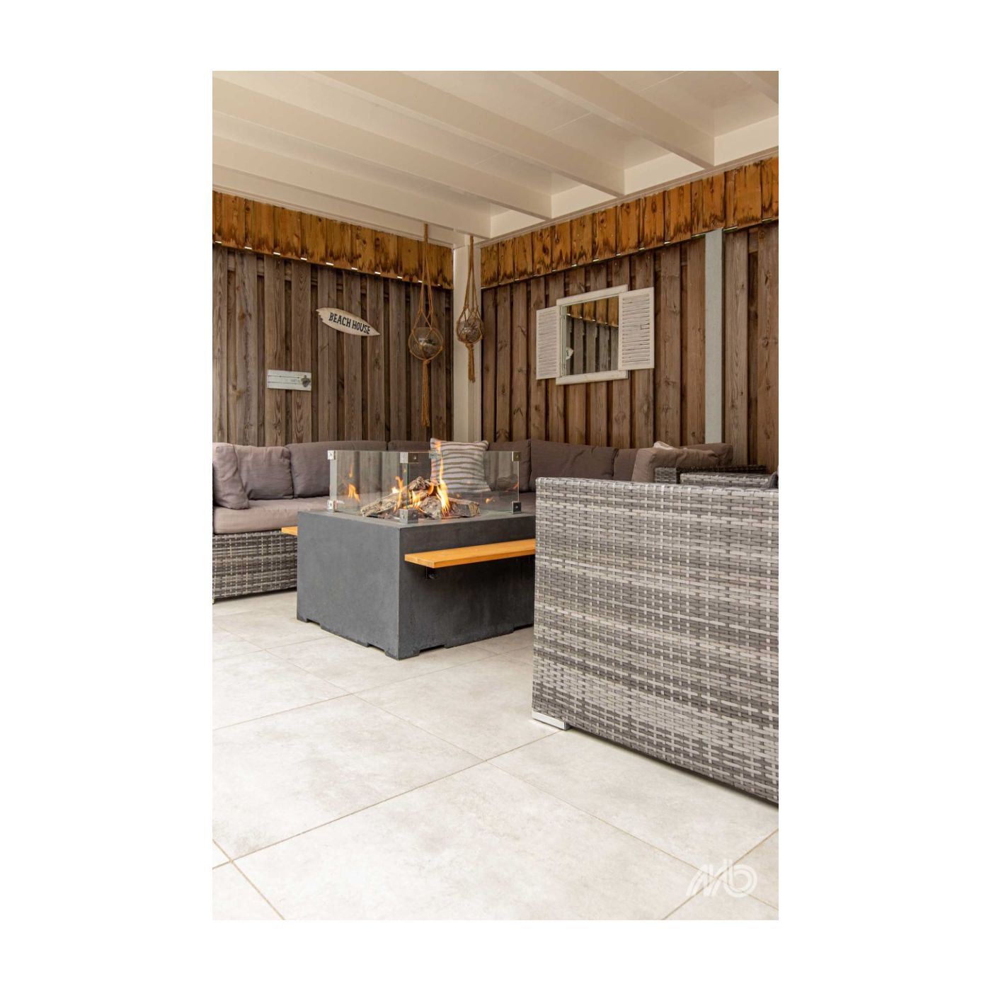 Ceramaxx Cimenti Clay Smoke 60x60x3cm