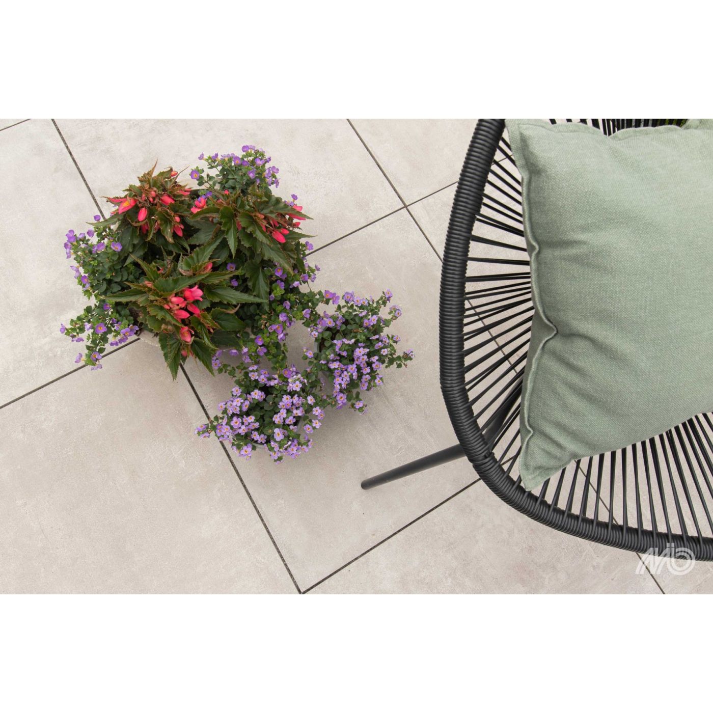 Ceramaxx Puzzolato Smoke 60x60x2cm