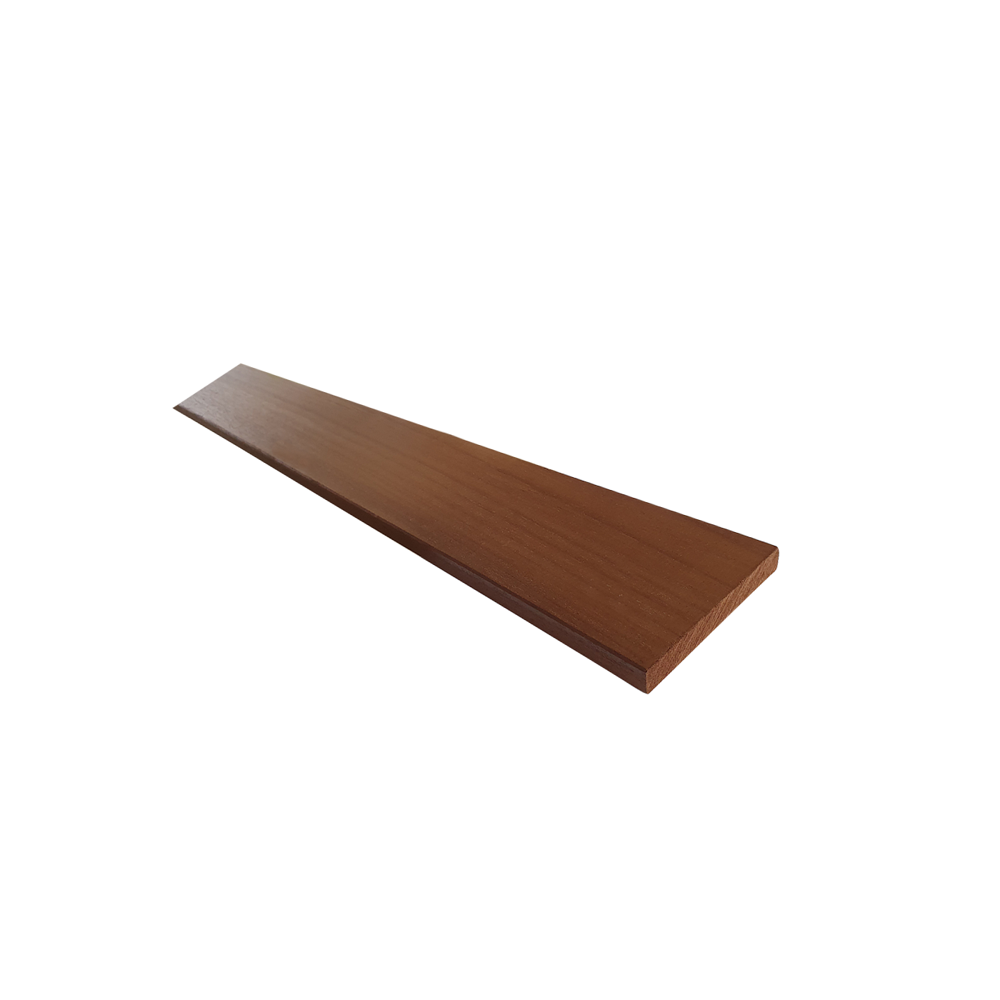 Thermovision Ayous geschaafde plank 1,8 x 13,5 x 305 cm, thermisch gemodificeerd, pak a 4 stuks