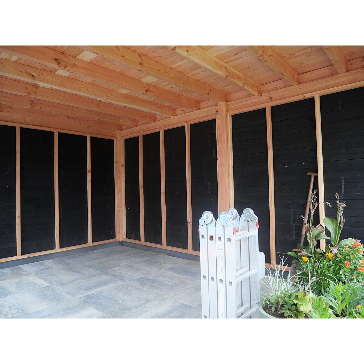 Overkapping DeLuxe Enkelwandig 500cm x 300cm