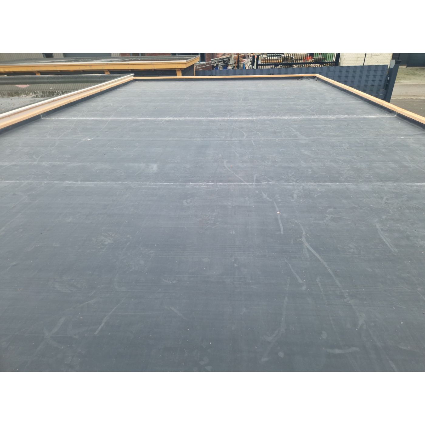 Overkapping Basic 800cm x 300cm met schuur 300cm