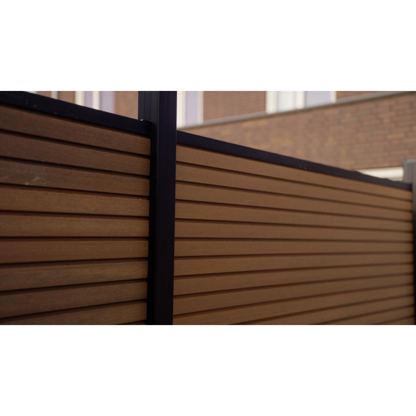 Terrafence Composiet schutting Pakket Teak Rhombus