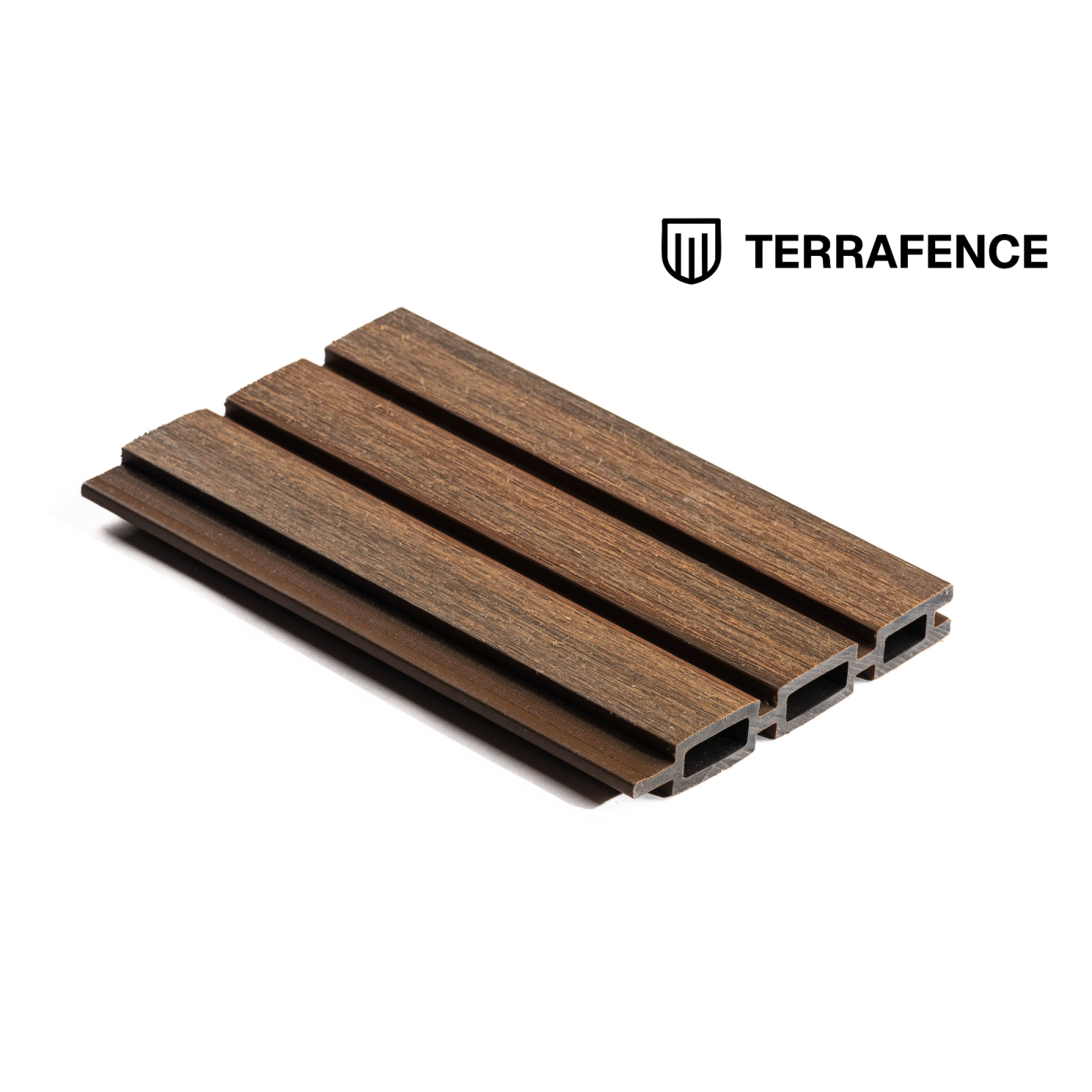 Composiet schuur 500cm x 350cm Rhombus Teak